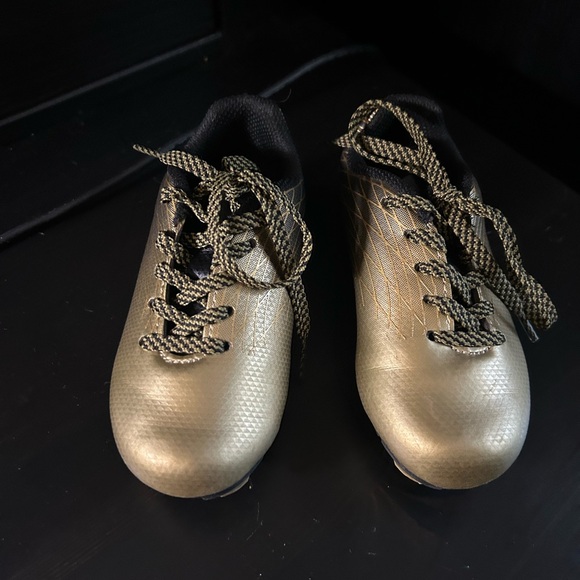 DSG Toddler Gold Spikes Cleats - Picture 1 of 5